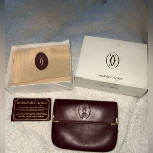 Vintage Cartier pouch